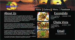 Desktop Screenshot of mariscoselcamaron.com